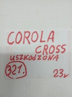 dashboard TOYOTA COROLLA CROSS 23R
