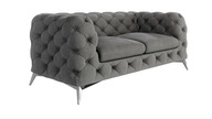 Sofa pikowana Luxury 2 glamour chesterfield