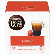 Kapsule Nescafe Dolce Gusto Lungo káva 16 ks