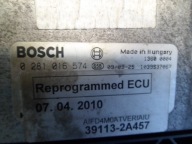 KIA HYUNDAI 1.6CRDI computer Motore 0281016574 39113-2A457