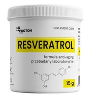 PROTON LABS RESVERATROL 99% čistý prášok | 15g resveratrol