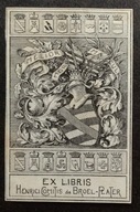 Ex-libris Henrici Comitis de Broel Plater