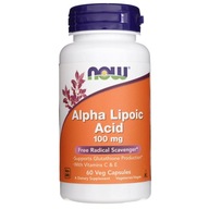 Now Foods Alpha Lipoic Acid ALA + vit CE 100 mg