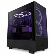 Obudowa NZXT H5 Flow RGB Midi Tower czarna z oknem