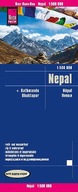 NEPAL + KATMANDU BHAKTAPUR mapa 1:500 000 RKH 2020