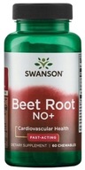 Swanson Beet Root NO+ OXID DUSNATý Tréningové čerpadlo Lepšia regenerácia