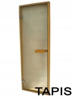 Polskie drzwi do sauny ST2 Mleczne 64 x 185