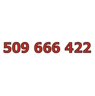 509 666 422 Starter Orange ZŁOTY ŁATWY PROSTY NUMER Karta SIM Prepaid GSM