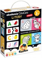 AKADEMIA CZUCZU LITERY KOLOROWANKI I PUZZLE 3lata+