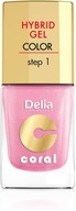 DELIA Lakier HYBRID GEL 31 J. Perłowy Róź -11ml