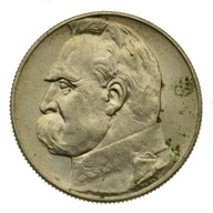 5 złotych 1935 r. - Józef Piłsudski - Stan 3+