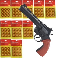 Pistolet HUKOWY spłonkę kapiszon GRATIS 10x 720szt Pistolet na kapiszony