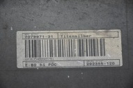 bumper rear rear part BMW 5 E60 sedan PDC