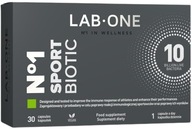 LAB ONE N1 SPORTBIOTIC 30kaps. PROBIOTIKUM 10 MILIÁRD ČRIEV Pre športovcov