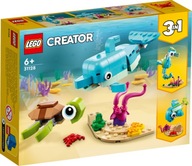 31128 LEGO CREATOR Delfin i żółw 3w1