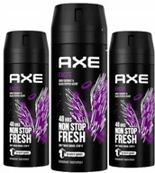 Axe Excite Dezodorant w Aerozolu 3x 150ml Zapach Męskiej Energii