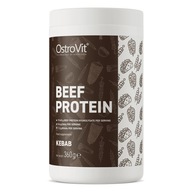 OstroVit Beef Protein 360 g Hovädzí proteín KEBAB Hydrolyzát HMOTA BCAA EAA