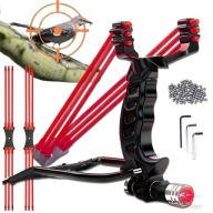 ПРОФЕСІЙНИЙ БЛОЧНИЙ СТРОП З ЛАЗЕРНИМ ПРИЦІЛОМ ЗІ 100 СТАЛЕВИМИ КУЛЬКАМИ