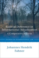 Judicial Deference in International Adjudication: