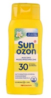 Mlieko na opaľovanie Sun Ozon 30 SPF UVA UVB VYSOKÁ OCHRANA vodeodolné