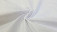 Tkanina bawełna 100 % biała - płótno bawełniane 160 cm