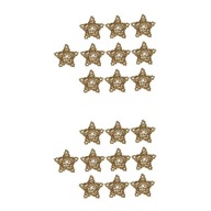 20 szt. Naturalne rattanowe kulki z winorośli Ozdoby w kształcie gwiazdek Strona dekoracji