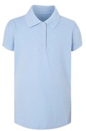 George koszulka polo dziewczęca regular fit niebieska 116/122