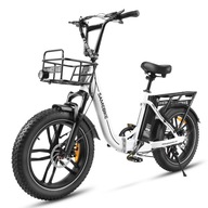 Elektrický bicykel Samebike C05PRO-IT 500W 13Ah 20 palcov Skladací Fat Tire