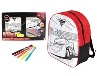 Predškolský batoh výletný peračník na vyfarbovanie Autá Blesk McQueen