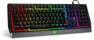 Membránová klávesnice Battle RGB CZ/SK