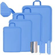 Organizer Zestaw toreb kompresyjnych 45 x 35 x 7 cm odcienie niebieskiego