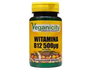 VITAMIN B12 500 WEGE Metylkobalamín VEGANICITY