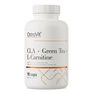 OSTROVIT CLA + GREEN TEA + L-CARNITINE 90S REDUKCJA KOFEINA ZIELONA HERBATA