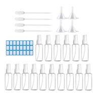 60 ml prázdne fľaštičky s rozprašovačom so 16 fľaštičkami