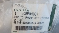 JAGUAR S-TYPE 1998- support holder of a bumper left front XR849687