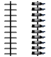 Regál Držiak na víno Kovový na stenu