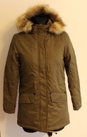 PETROL Dievčenská zimná bunda, parka r 152 cm