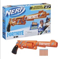 WYRZYTNIA STRZAŁEK NERF FORTNITE 6-CIO STRZAŁOWY MAGAZYNEK OBROTOWY LUFA