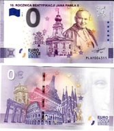 Banknot 0-euro-Polska 2021-2 Jana Pawla II