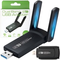 WIFI HÁLÓZATI KÁRTYA ADAPTER USB 3.0 1300 Mbps 5ghz 2 MÓDOK AP SZIMULÁCIÓ