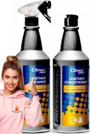 CLINEX LEATHER Cleaner LEATHER Conditioner ZESTAW do skóry premium