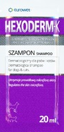 EUROWET HEXODERM-K dermatologiczny szampon dla psów i kotów 20 ml saszetka