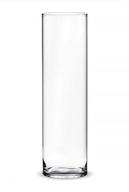wazon szklany cylinder świecznik tuba h40 d12