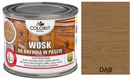 COLORIT WOSK DO DREWNA W PAŚCIE 500ML 0,5L DĄB