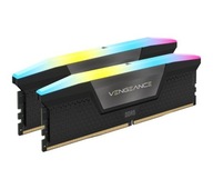 Pamięć RAM Corsair Vengeance RGB DDR5 64GB 2 x 32GB 6000 CL40 Czarny