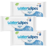 VLHČENÉ OBRÚSKY WATERWIPES BIO 180 KS PRE DETI A BÁBÄTKÁ