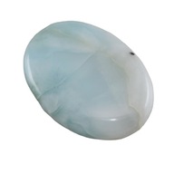 Larimar kabošon cca 21x15 mm LAR0552