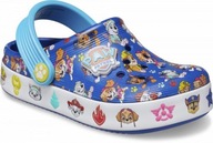 Detská obuv Šľapky Dreváky Crocs Crocband Paw Patrol Clog 27-28