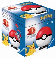 3D puzzle 54 Pokémon Pokeball