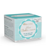 Nacomi Shea Butter Cream pleťový krém s vitamínom E a kyselinou hyalurónovou